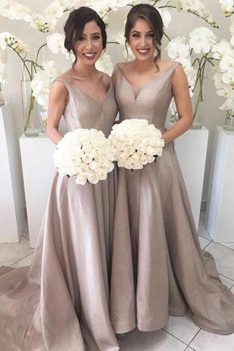 Simple Bridesmaid Dresses